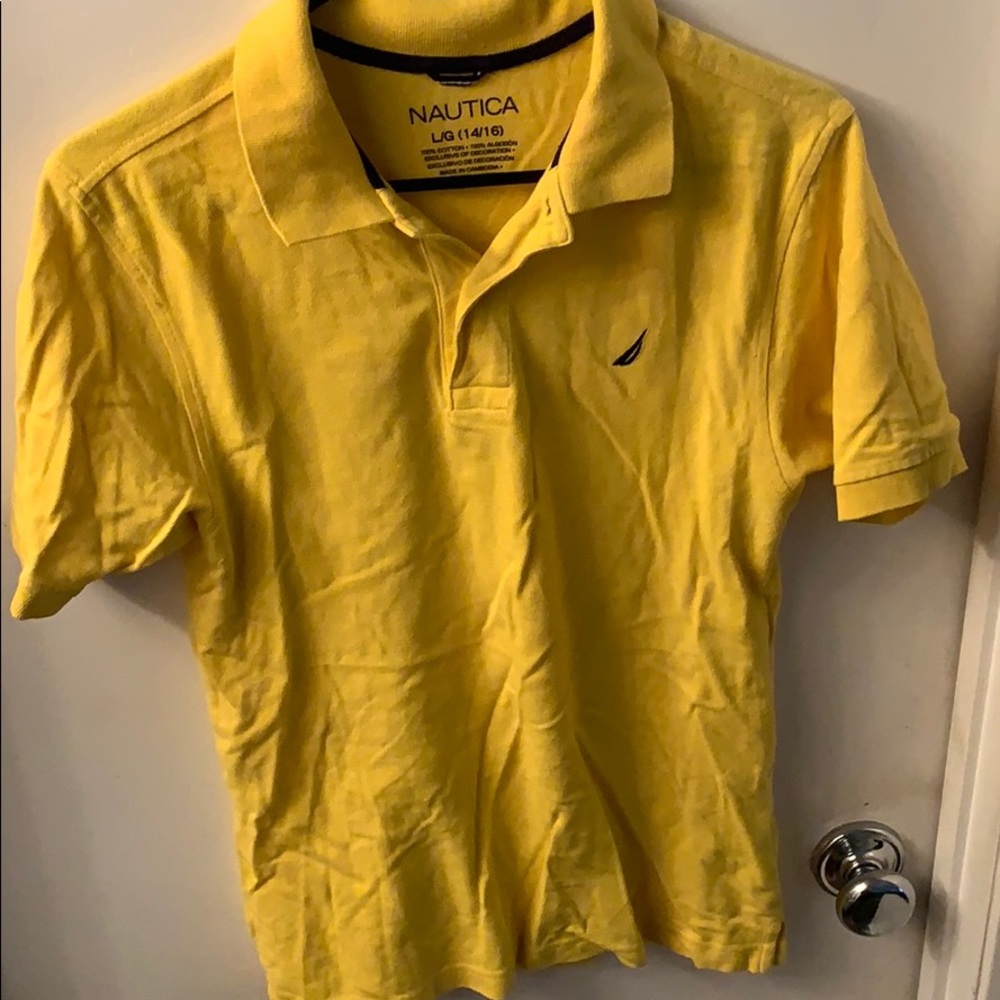 Náutica yellow shirt